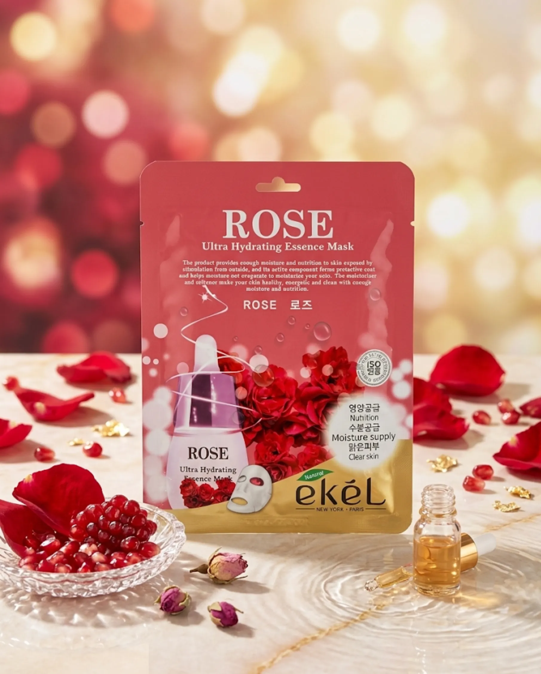 Two Roses Ultra Ekel Rose Ultra Hydrating Essence Mask /Салфеткан Маск/DO | Monpang