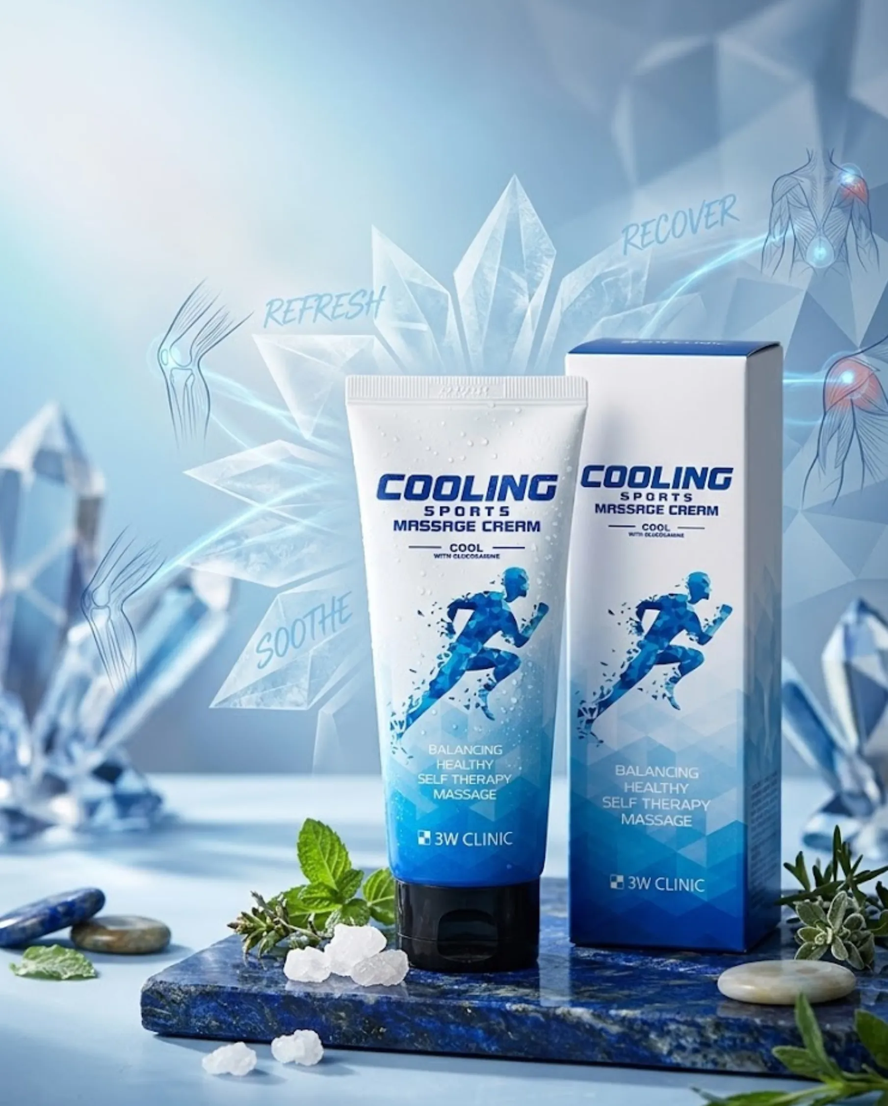 COOLING SPORTS MASSAGE CREAM
